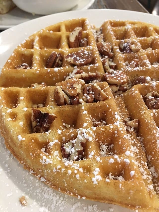 Texas Pecan Waffle.