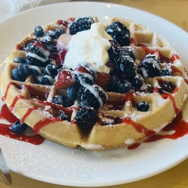 Blueberry Waffle.
