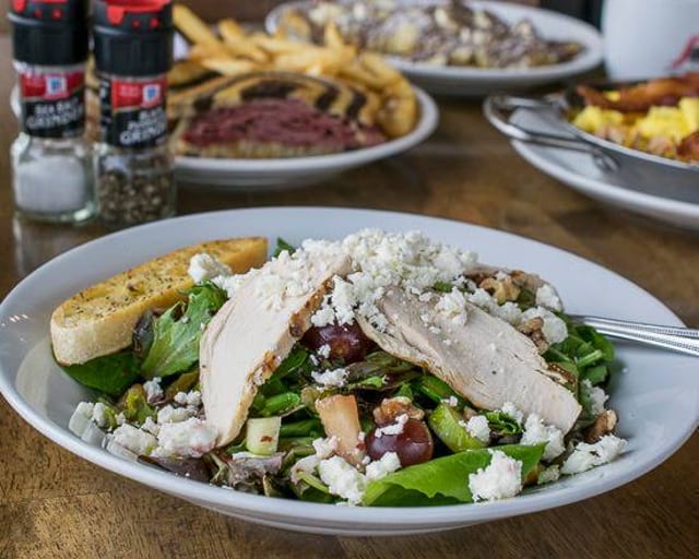 Chicken Apple Walnut Salad.
