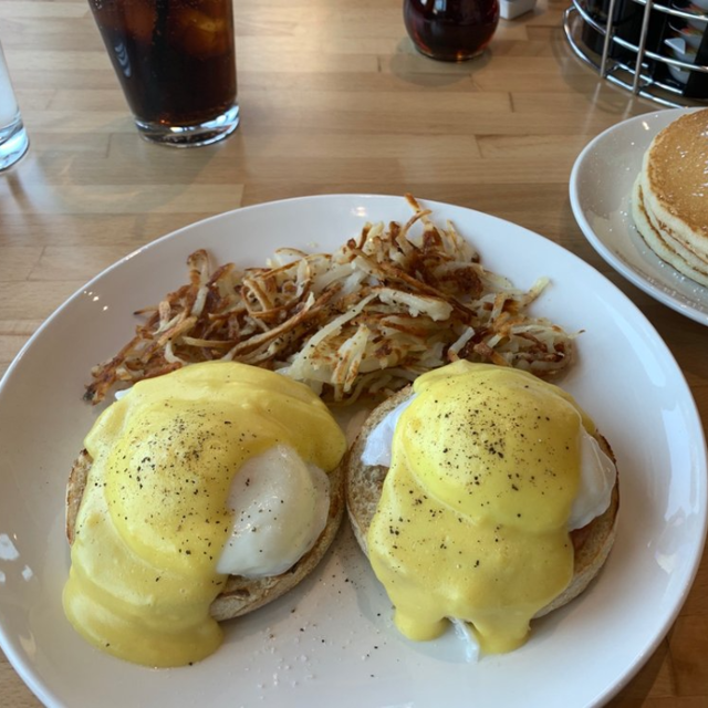 Eggs Benedict.