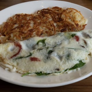 Iron Man Egg White Omelet