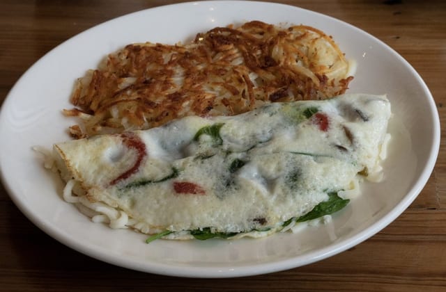 Iron Man Egg White Omelet.
